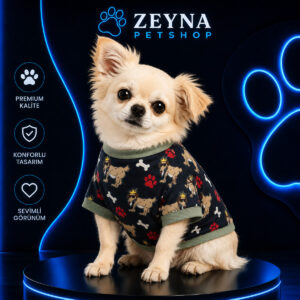 Kedi ve Köpek Yazlık Tişört – Evcil Hayvan Kıyafeti