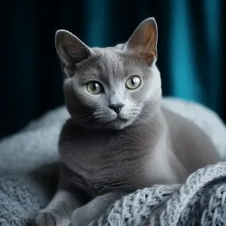 Russian Blue Bakımı ve Beslenmesi görseli
